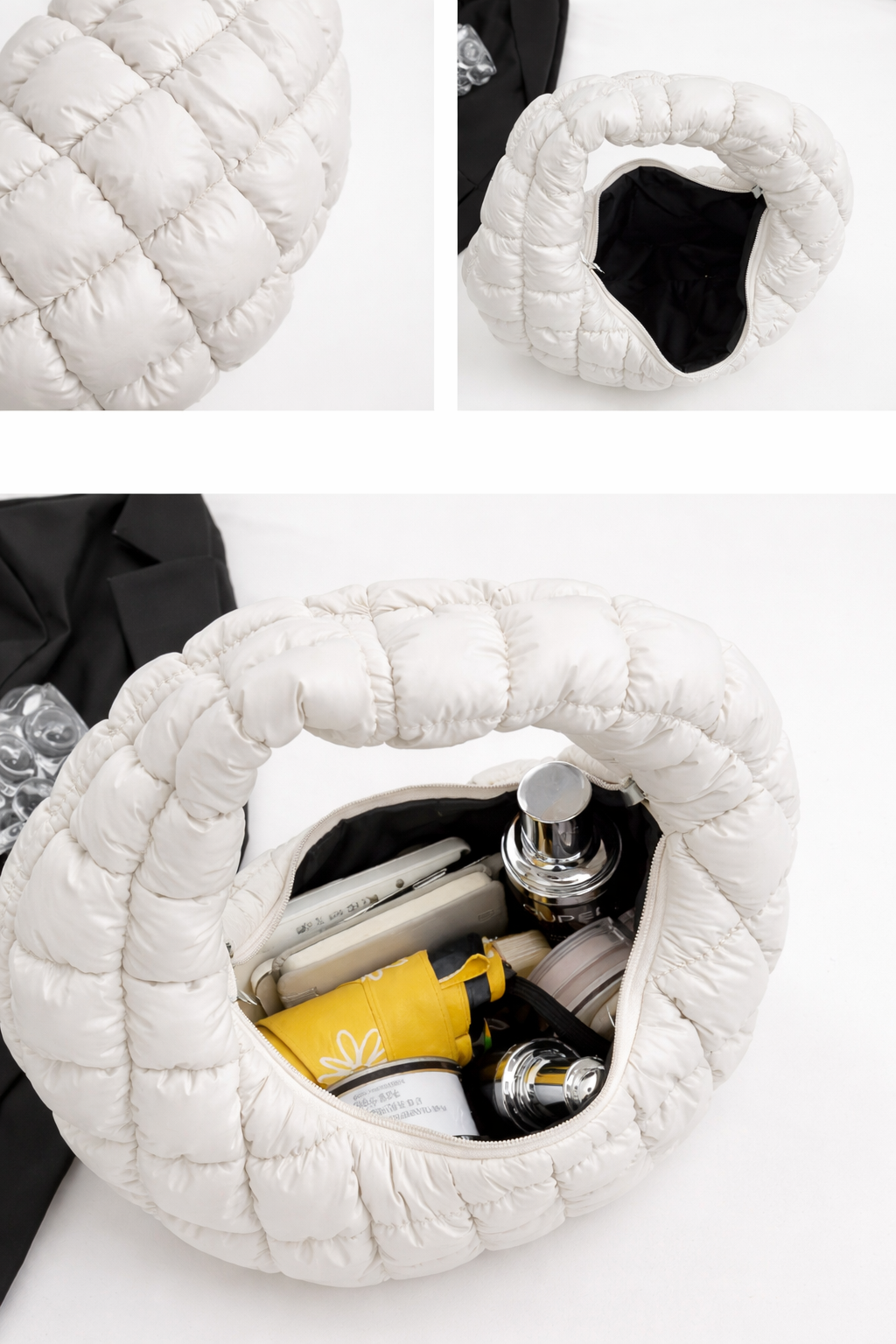 Half Moon Puffer bag